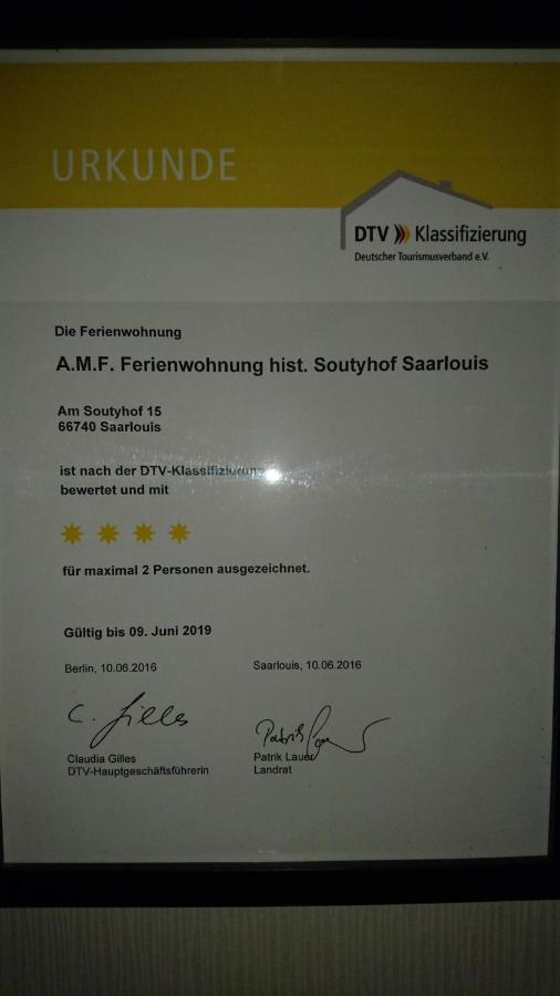 Amf Ferienwohnungen Historischer Soutyhof 자를루이 외부 사진